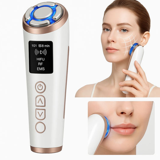 4‑in‑1 HIFU & EMS Gesichts‑Lift Gerät – Hautstraffung & Anti‑Aging